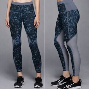 Lululemon Running In The City Running 7/8 Crop Tights/Leggings